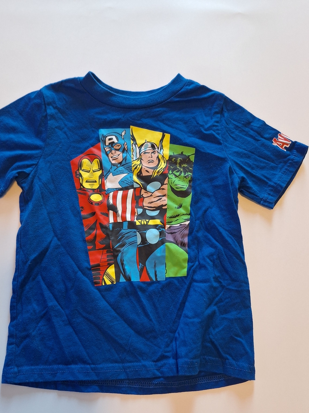 Marvel Blue Kids Avengers Graphic Tee